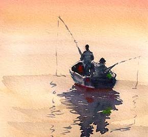 Fishermen at dawn